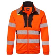 Portwest DX484 DX4 Hi-Vis cipzáras kapucnis pulóver