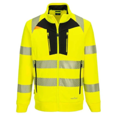 Portwest DX484 DX4 Hi-Vis cipzáras kapucnis pulóver