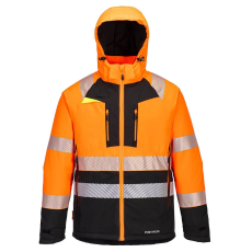 Portwest DX4 Hi-Vis Class 2 télikabát (narancs/fekete, XXXL)