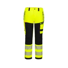 Portwest DX4 Hi-Vis eső nadrág Yellow/Black 34