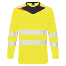 Portwest DX4 Hi-Vis hosszú ujjú póló L/S