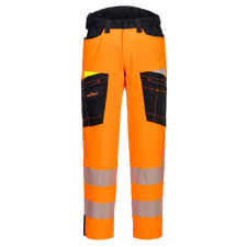 Portwest DX4 Hi-Vis Service nadrág Orange/Black 28 láthatósági ruházat