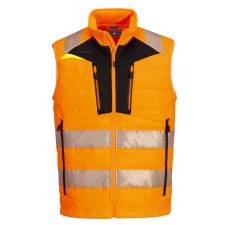 Portwest DX4 Hi-Vis Softshell mellény (HV narancssárga, 4XL) láthatósági ruházat