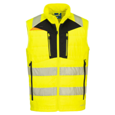 Portwest DX4 Hi-Vis Softshell Mellény Yellow/Black L