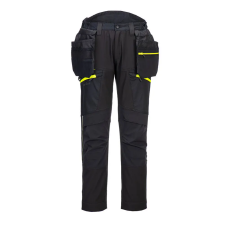 Portwest DX4 lecsatolható holster zsebes softshell nadrág fekete 33
