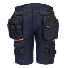 Portwest DX4 lengőzsebes rövidnadrág Dark Navy 38 munkaruha