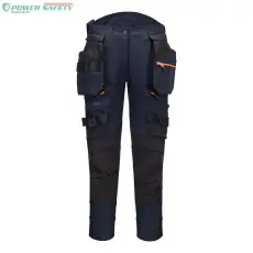 Portwest DX4 levehető lengőzsebes női nadrág - Navy