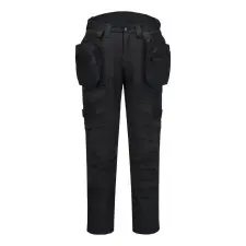 Portwest DX4 nadrág lezippzározható lengőzsebbel All Black 42 munkaruha