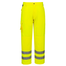 Portwest E046 Hi-Vis Combat jól láthatósági nadrág (S)