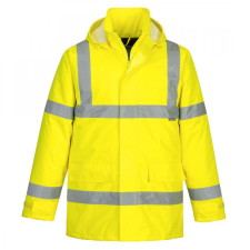 Portwest EC60 Portwest Eco Jól láthatósági Téli Kabát (sárga, XL) láthatósági ruházat