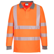Portwest Eco Hi-Vis L/S póló (6-os csomag) narancs L láthatósági ruházat