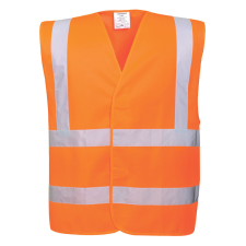 Portwest Eco Hi-Vis mellény (10 csomag) narancs S/M láthatósági ruházat
