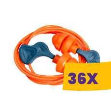 Portwest EP23 Könnyen illeszkedő TPR füldugó 28dB 50 pár (Karton - 36 csomag)