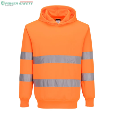 Portwest ES1 Essential Hi-Vis kapucnis pulóver - Narancs