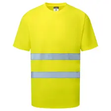 Portwest ES478YERM Portwest ES1 Essential Hi-Vis póló láthatósági ruházat