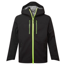 Portwest EV460 Portwest EV4 Shell Vízálló Kabát (fekete, 3XL, normál hossz)