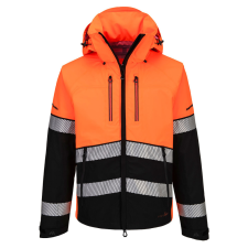 Portwest EV4 Hi-Vis Shell kabát (3L) Orange/Black S láthatósági ruházat