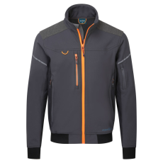 Portwest EV4 Softshell bomber dzseki (3L) Metal Grey Tall XXXL