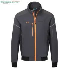 Portwest EV4 Softshell bomber dzseki (3L) - Mole szürke (Hosszított)