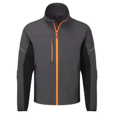 Portwest EV4 Stretch Work kabát Metal Grey Tall 5XL
