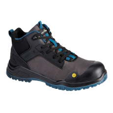 Portwest FE01 Bevel Composite Védőbakancs (42) S3S ESD SR FO (fekete/tengerzöld)