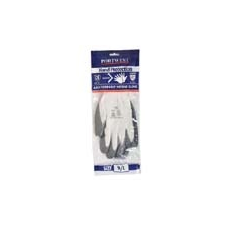 Portwest Flexo Grip nitril kesztyű (kisker kiszerelés) A319 Szürke/Fehér XXL méret