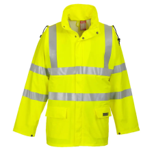 Portwest FR41YERXXL Portwest Sealtex Flame Hi-Vis esőkabát munkaruha