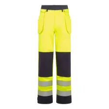 Portwest FR440 Bizflame Work Hi-Vis Contrast FR lengőzsebes nadrág munkaruha
