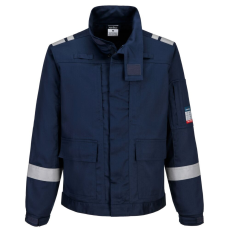 Portwest FR601 Bizflame könnyű lángálló kabát tengerészkék