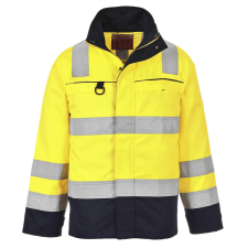 Portwest FR61YNRL Portwest Hi-Vis Multi-norm kabát munkaruha