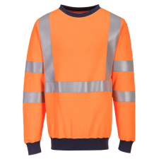 Portwest FR703ORRM Portwest Flame Resistant RIS Sweatshirt munkaruha