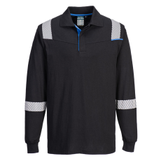 Portwest FR711BKRXL Portwest WX3 Flame Resistant Long Sleeve Polo