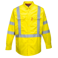 Portwest FR95 Bizflame Hi-Vis 88/12 lángálló ing sárga munkaruha