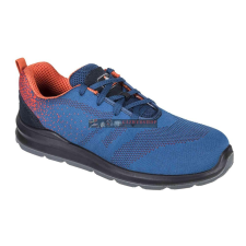 Portwest FT25 Steelite Aire Trainer Védőcipő (40) S1P (kék/narancs) munkavédelmi cipő