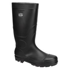 Portwest FW90 Wellington Kapli nélküli PVC csizma - gumicsizma (fekete, 36)