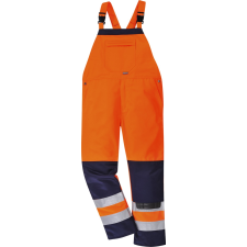 Portwest Girona Hi-Vis nadrág (narancs/tengerészkék, L) láthatósági ruházat