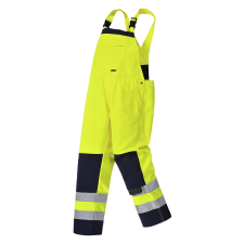 Portwest Girona Hi-Vis nadrág (sárga/tengerészkék, 3XL) láthatósági ruházat