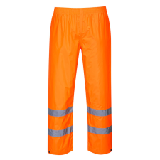 Portwest H441 Jól láthatósági esőnadrág (NARANCS, 4XL) láthatósági ruházat