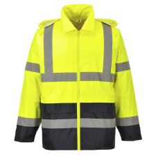 Portwest H443 Hi-Vis Classic Contrast esődzseki sárga/fekete színben munkaruha