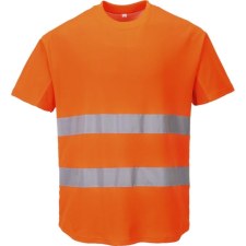 Portwest Hálós póló (narancs, S) láthatósági ruházat