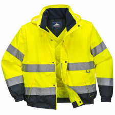 Portwest Hi-Vis 2 az 1-ben kabát láthatósági ruházat