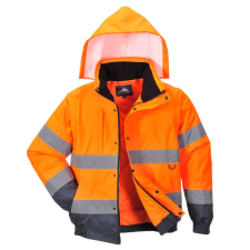Portwest Hi-Vis 2 az 1-ben kabát láthatósági ruházat