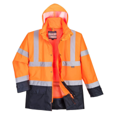 Portwest Hi-Vis Executive 5 az 1-ben kabát Orange/Navy M