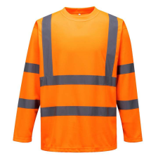 Portwest Hi-Vis hosszú ujjú póló láthatósági ruházat