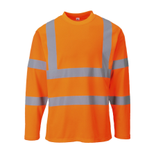 Portwest Hi-Vis hosszú ujjú póló láthatósági ruházat