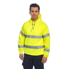 Portwest Hi-Vis kapucnis dzseki-B304 L sárga
