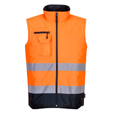 Portwest Hi-Vis kéttónusú mellény Yellow/Navy S