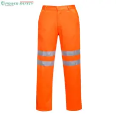 Portwest Hi-Vis polipamut szolgálati nadrág - Narancs