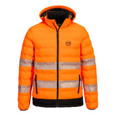 Portwest Hi-Vis Ultrasonic fűthető dzseki Orange/Black XL