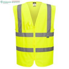 Portwest Hi-Vis Zip Band & Brace Vest - Sárga